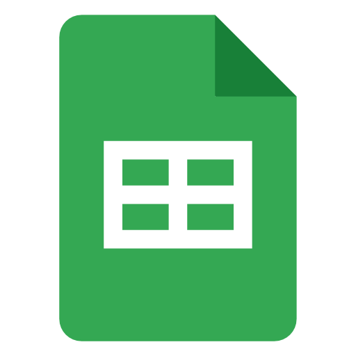 Google Spread Sheets Icon